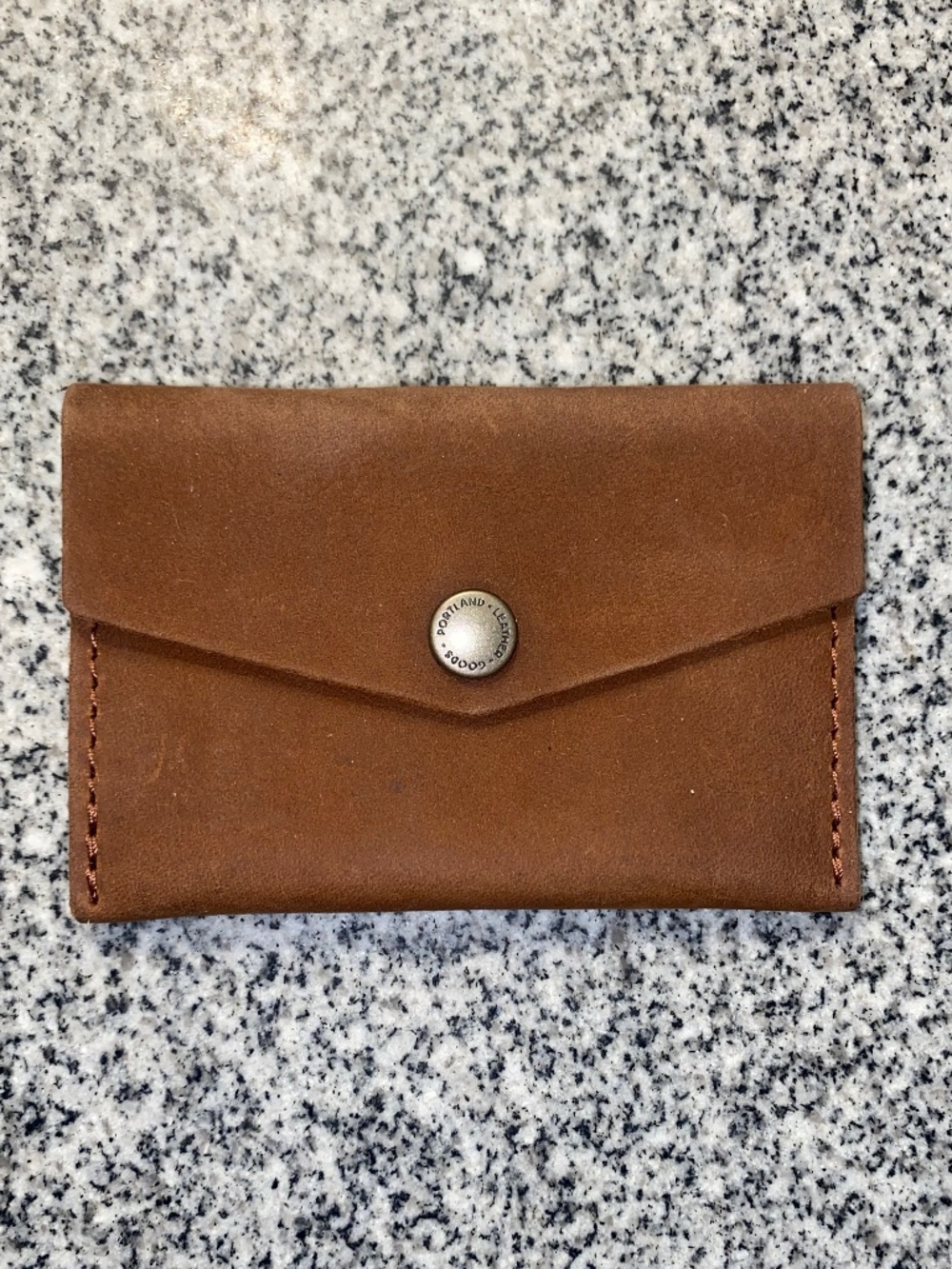 MINI ENVELOPE WALLET in Suede